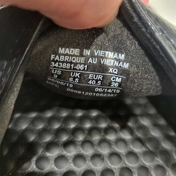 Nike Benassi womens black pink slides size 9 - Picture 5 of 7